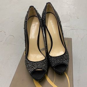 Enzo Angiolini Rhinestone heel 7.5 NIB